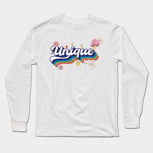 Unique - Groovy Vibes Long Sleeve T-Shirt